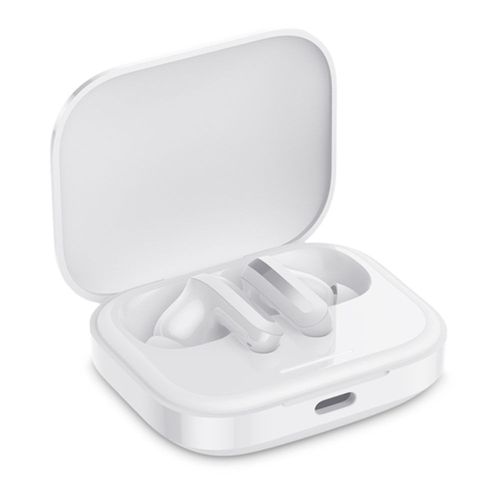 Audífonos bluetooth True Wireless Xiaomi Redmi Buds 5 cancelación de ruido, resistente IP54, duración máx. 40 horas con estuche de carga, blanco