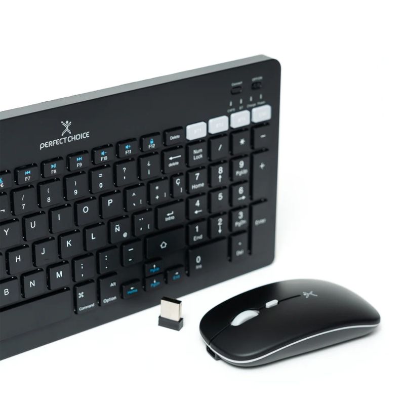 Kit Teclado y Mouse Perfect Choice Zebrary PC-201373 Coolbox