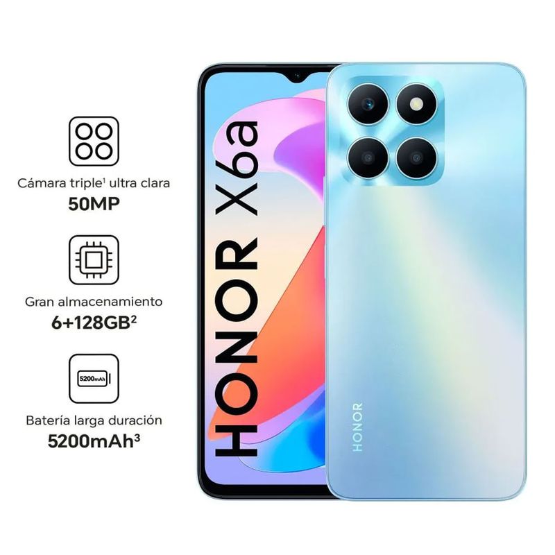 Honor-X6A-plata_5