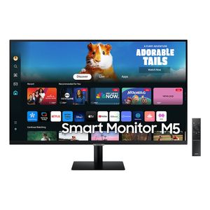 Monitor Smart  Samsung M5 27", Panel VA, FHD (1920x1080), 60Hz, 4ms, HDMI, Bocinas Integradas, negro