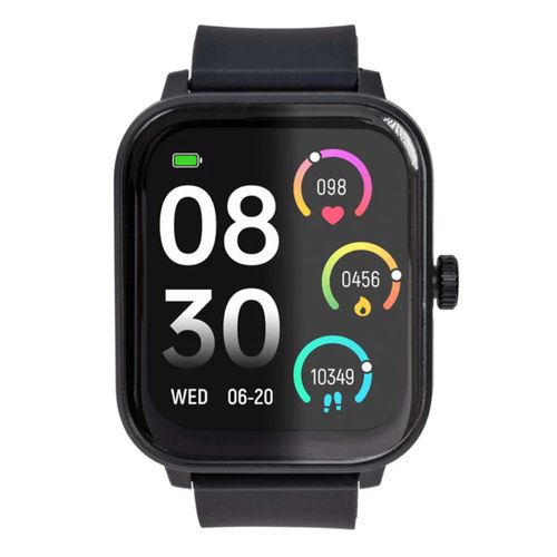 Smartwatch STF Kronos Connect pantalla TFT de 1.85", GPS, hasta 5 días de batería, negro