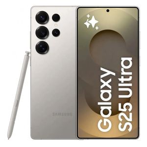 Celular Samsung Galaxy S25 Ultra 5G 256GB, 12GB RAM, cámara principal 200MP + 50MP + 50MP + 10MP, frontal 12MP, 6.9'', Titanium-Gray