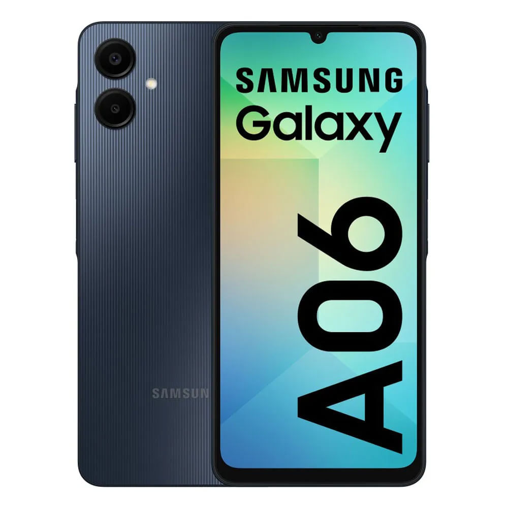 Samsung Galaxy A06 本体 4GB+64GB Celular Samsung Galaxy A06 64GB 4GB cámara 50MP negro - Coolbox