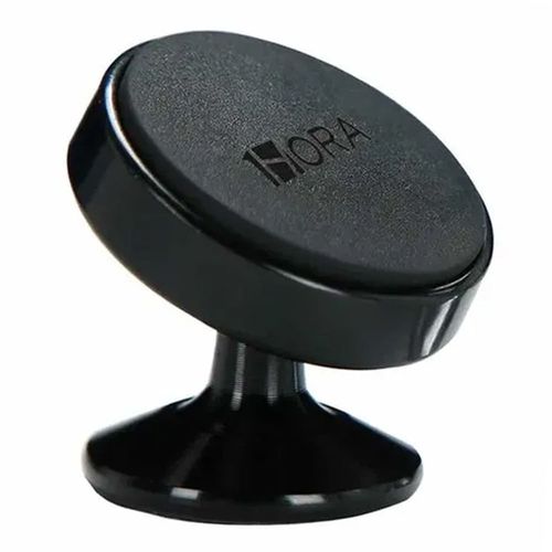 Soporte de celular 1Hora PJ093 para auto, magnético, aluminio, potente imán, negro