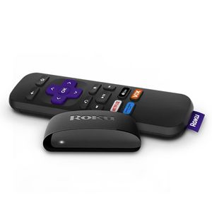 Convertidor a Smart TV Roku Express HD con control remoto, con cable HDMI, WiFi,  Acceso a TV en vivo gratis, negro