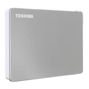 Disco duro portátil Toshiba Canvio Flex 2TB, USB 3.0, diseñado para PC, Mac, teléfonos y tablets, plateado