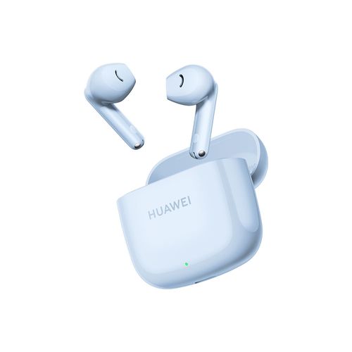Audífonos bluetooth True Wireless Huawei FreeBuds SE 2 cancelación de ruido, resistente IP54, duración máx. 40 horas con estuche de carga, isle blue