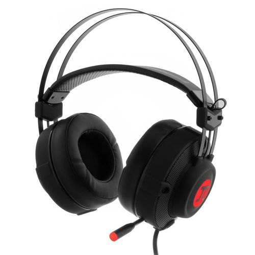 Audífonos gamer Primus Arcus 150T alámbrico, 2.2 m, negro