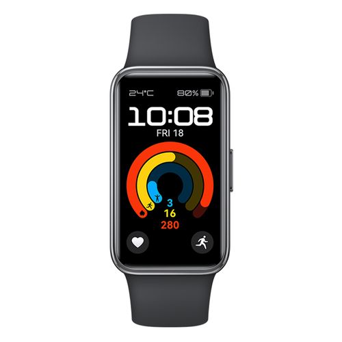 Smartband Huawei Band 9 pantalla AMOLED 1.47", resistente al agua 5ATM, batería hasta 14 días, color negro