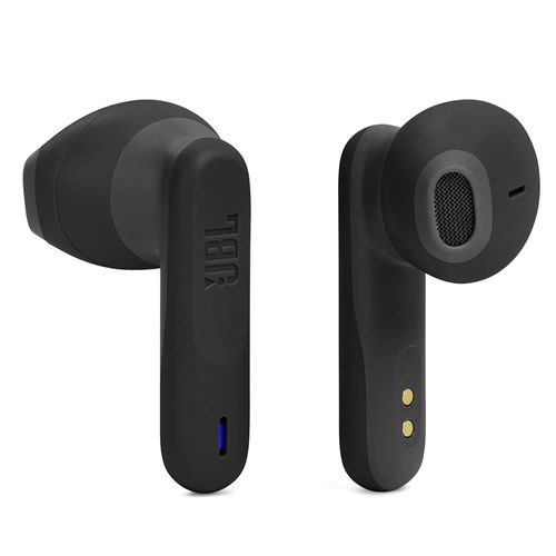 Audífonos bluetooth True Wireless JBL Vibe Flex resistente IP54, duración máx. 32 horas, tecnología Smart Ambient, control de música y llamadas, negro