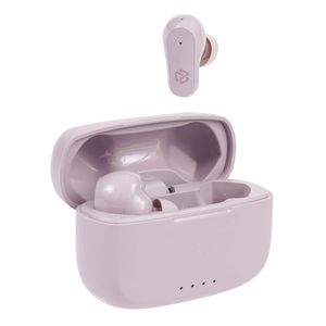 Audífonos bluetooth True Wireless Stf One Plus cancelación de ruido, ANC y ENC, 4 micrófonos, resistencia al agua IPX4, duración máx. 36 horas, rosado