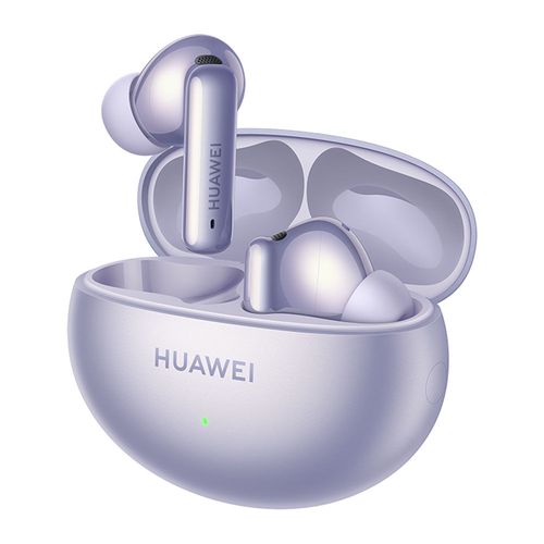 Audífonos bluetooth True Wireless Huawei FreeBuds 6i IP54, cancelación activa de ruido, duración máx. 35 horas con estuche, púrpura