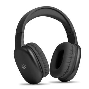 Audífonos bluetooth on ear STF Aurum ANC función dual, cable 3.5mm,  micrófono, máx. 8 horas, control de música y llamadas, negro