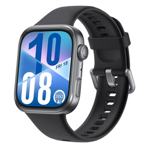 Smartwatch Huawei Fit 4 pantalla AMOLED 1.82”, monitoreo de salud, batería 10 días, GPS dual, resistencia al agua 5 ATM, funciones deportivas, negro