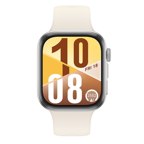 Smartwatch Huawei Fit 4 pantalla AMOLED 1.82”, monitoreo de salud, batería 10 días, GPS dual, resistencia al agua 5 ATM, funciones deportivas, blanco