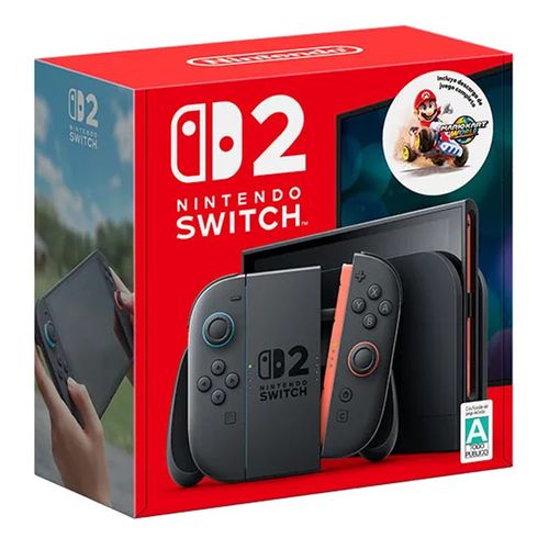 Consola Nintendo Switch 2 256GB + Mario Kart World descargable (US)