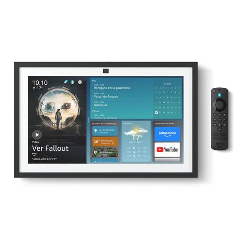 Pantalla inteligente Amazon Echo Show 15 2da gen 15.6", cámara 13MP, control por voz Alexa, Full HD, widgets personalizables