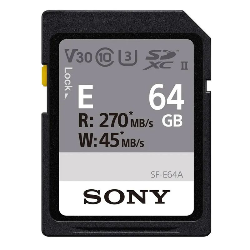 Tarjeta-sd-Sony-64gb-UHS-II-serie-SF-E_1