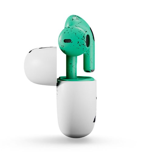 Audífonos bluetooth True Wireless Primus Grogu ARCUS230 resistencia IPX2, duración máxima 14 horas con estuche, edición Star Wars, blanco y verde