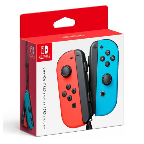 Controles inalámbricos Joy-Con Neon Nintendo Switch Azul con rojo