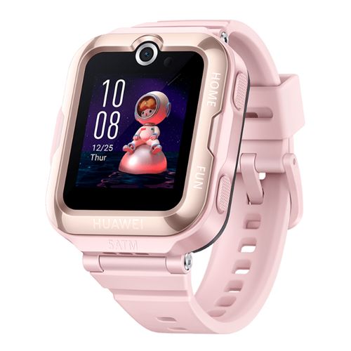 Smartwatch Huawei Watch Kids 4 Pro pantalla AMOLED 1.41", resistente al agua 5ATM, batería hasta 2 días, llamadas 4G y video llamadas, gps, rosado