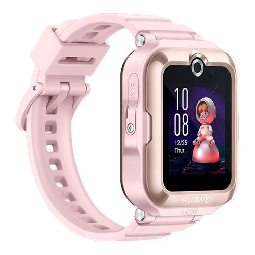 Smartwatch Huawei Watch Kids 4 Pro pantalla AMOLED 1.41", resistente al agua 5ATM, batería hasta 2 días, llamadas 4G y video llamadas, gps, rosado