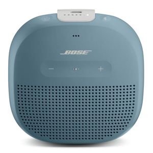 Bocina bluetooth Bose SoundLink Micro resistente al agua IP67, máx. 6 horas de batería, correa integrada, azul