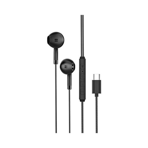 Audífonos in ear gamer STF Beast MSA-001 con micrófono, luces RGB, conector tipo C, negro