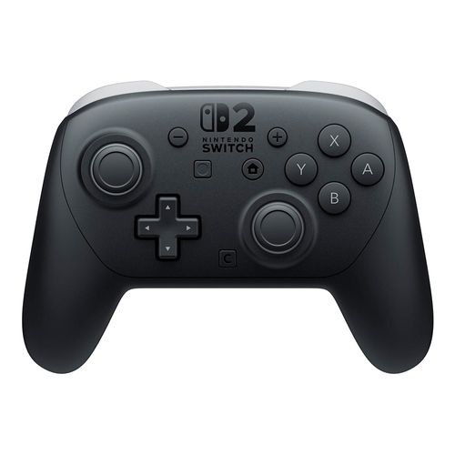 Control Pro Controller Switch 2 inalámbrico, vibración HD, giroscopio, batería de larga duración, diseño ergonómico y elegante, color negro