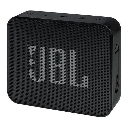 Bocina bluetooth JBL Go Essential potencia 3.1W, resistente al agua IPX7, hasta 5 horas de reproducción, negro