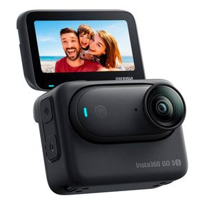 Cámara de acción Insta360 GO 3S Standard Edition, 128GB, grabación 4K, resistente al agua, negro