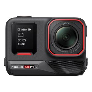 Cámara de acción Insta360 Ace Pro 2, con bundle de batería dual, grabación 8K, estabilización avanzada