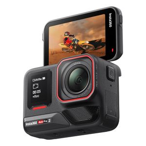 Cámara de acción Insta360 Ace Pro 2, con bundle de batería dual, grabación 8K, estabilización avanzada