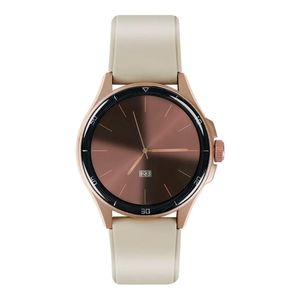 Smartwatch STF Kronos Oblivion pantalla 1.43"/AMOLED, resistente al agua IP68, batería hasta 7 días, beige