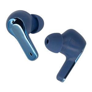 Audífonos bluetooth True Wireless Billboard Unite resistente al agua IPX4, duración máx. 24 horas con estuche de carga, azul
