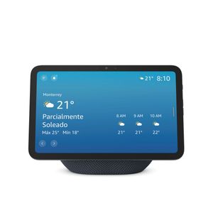 Bocina inteligente Amazon Echo Show 8, cámara de 13MP, micrófono integrado, audio espacial, negro