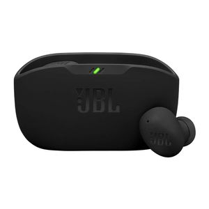 Audífonos bluetooth True Wireless JBL Vibe Buds 2 resistente al agua IP54, duración máxima 40 horas con estuche de carga, negro