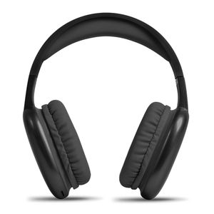 Audífonos On ear STF Aurum inalámbricos, 10 hrs, bluetooth, uso función dual 3.5 mm, micrófono, tarjeta MicroSD, negro