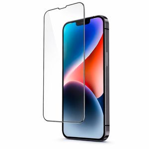 Mica de pantalla 9D Cybershop para iPhone 14 Pro, cristal, alta durabilidad, protección contra impactos y suciedad