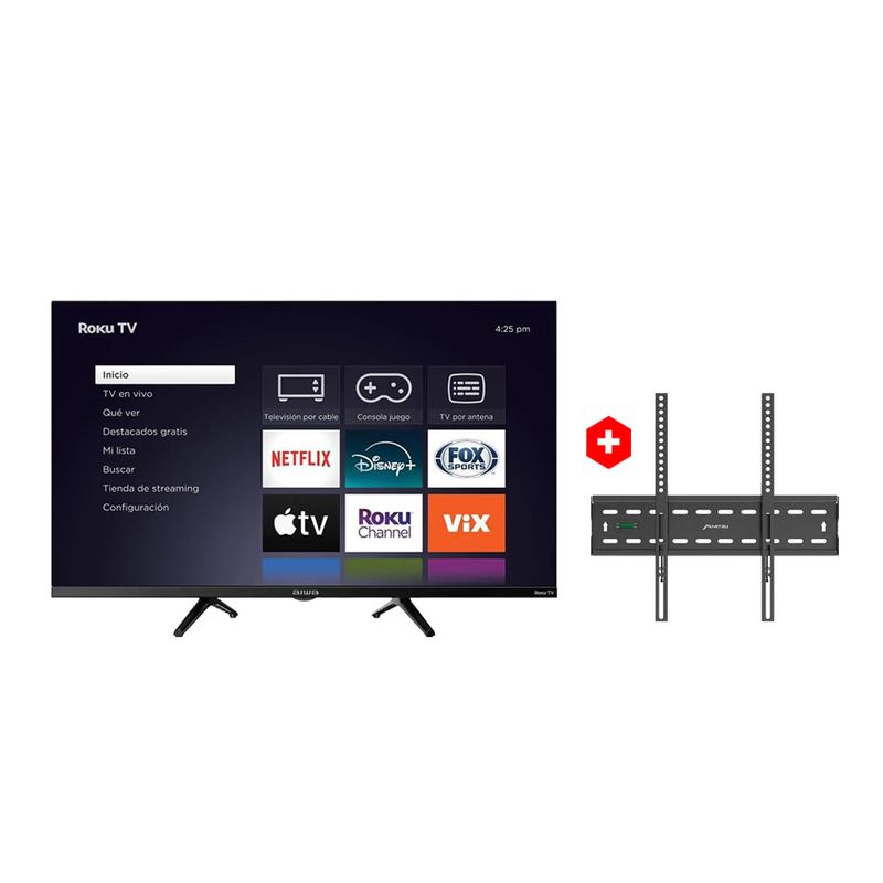 combo-smart-tv-aiwa-32-roku-hd-soporte-mitzu-pack