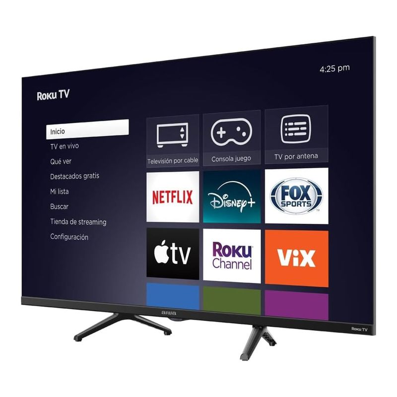 combo-smart-tv-aiwa-32-roku-hd-soporte-mitzu-frontal-oblicuo-tv