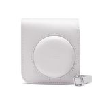 Estuche Instax Mini 12 Fujifilm blanco con correa frontal