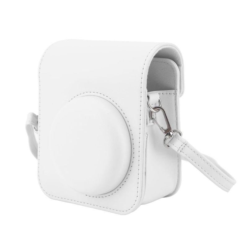 Estuche Instax Mini 12 Fujifilm blanco con correa diagonal
