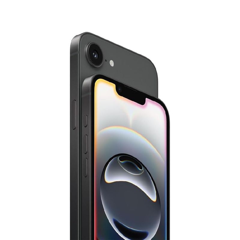 iPhone 16e 128GB 5G Negro Cámara 48MP Pantalla 6.1 superior
