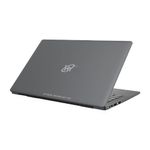 Laptop Hyundai HY BOOK 14" Celeron 128GB 4GB RAM Win 11 Gris dorsal