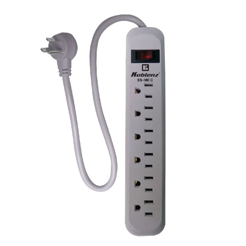 Regulador Koblenz SS-460 Multicontacto 460 J 6 Contactos frontal