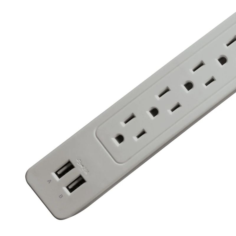 Regulador Koblenz SS-550 USB 550J 5 tomas + USB diagonal conexión