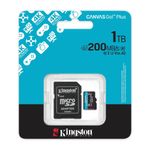 MicroSD Kingston Canvas Go Plus 1TB A2 U3 V30 Gen4 frontal
