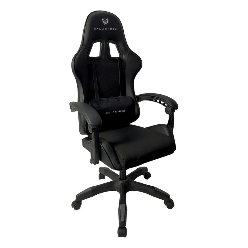 Silla Gamer Balam Rush Power Rush V2 120kg Reclinable frontal oblicuo