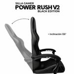 Silla Gamer Balam Rush Power Rush V2 120kg Reclinable lateral inclinación